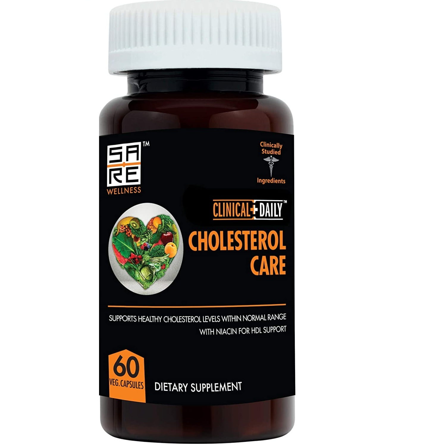 Clinical Daily Cholesterol & Triglyceride Lowering Supplement for High