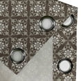 thumbnail image 4 of Ambesonne Grommet Curtain, , 50"x120", Umber Ivory, 4 of 5