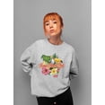 thumbnail image 2 of Tropical Toucan Paradise Vacation Graphic Women's Sweatshirt, 2 of 4