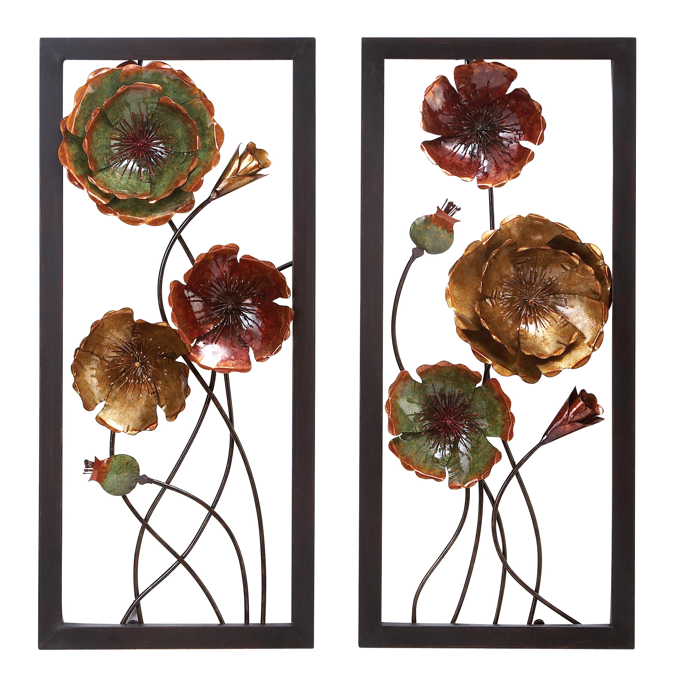 Metal Wall Decor Comes In A Set Of Two