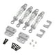 thumbnail image 1 of Kit de reparación de amortiguadores para coche RC 1/12, profesional, resistente y de alto rendimiento. Plata, 1 of 9