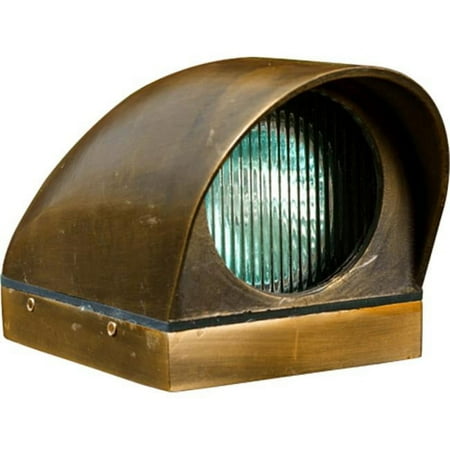 

Brass Surface Mount Brick Step Wall & Deck Light Antique Brass - 3.75 x 2.88 x 5.50 in.