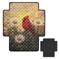 thumbnail image 6 of FOR U DESIGNS Cardinal Daisy Print Recliner Chair Covers Anti-Slip Recliner Cover Waterproof Furniture Protector, Reclining Sofa Slipcover for Pets Dogs, 6 of 6