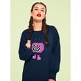 thumbnail image 2 of Hypnotic Toon Style Tv Sweatshirt Women -Image by Shutterstock, Female 5X-Large, 2 of 4