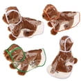 thumbnail image 3 of HEVIRGO Chien Chiot Imperméable Veste Imperméable Imperméables Boutons Transparents Capuche Manteau, 3 of 11