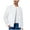 White, variant on WREESH Fashion Jacket Men'S Casual Solid Color Buttons Pockets Long Sleeve Hoodless Casual Outwear Coat Green