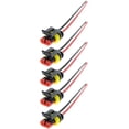 thumbnail image 2 of MOTOALL 5 kits 2 Pin Way 16 AWG Waterproof Connector Male & Female Socket Plug Pigtail Wire Harness Lead Wiring Loom, 2 of 5