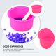 thumbnail image 5 of Olla de silicona para derretir cera, recipiente para cera confiable, calentador de cera antiadherente, recipiente interior rosa, 5 of 8