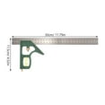 thumbnail image 2 of HOMEMAXS Woodworking Measurement Angle Ruler Portable Angle Finder Ruler Combination Square Ruler, 2 of 8