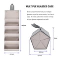thumbnail image 4 of Organizador Plegable para Gafas de Sol Kenpal - Estuche de Viaje, 4 of 6