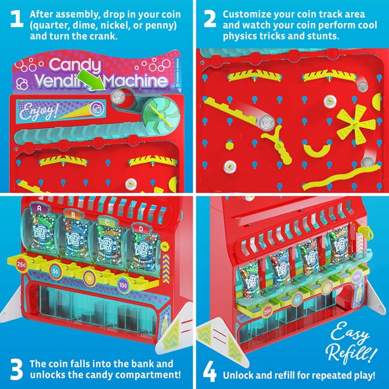 Thames & Kosmos Candy Vending Machine, Super Stunts & Tricks, 48