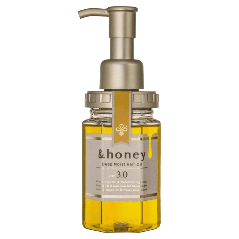 &honey Deep Moist Hair Oil 100ml, Organic Argan Oil Drops