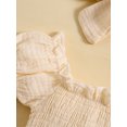 thumbnail image 5 of Bagilaanoe Newborn Baby Girl Rompers Dress Embroidery Short Sleeve Bodysuits + Headband 3M 6M 12M 18M 24M Infant Tulle Patchwork A-line Dresses, 5 of 9