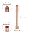 thumbnail image 2 of Unique Bargains TIG Collet 3.2x50mm Stubby Collet Tungsten Electrode Collet Tips Replacement 10 Pack, 2 of 4