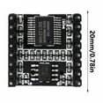 thumbnail image 5 of Zonest 3Pcs Multifunction MP3 Decoding For DFPlayer Mini MP3 Player Module TF Card, 5 of 9