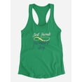 thumbnail image 3 of Best Friends Infinite Symbol Racerback Tank Women -Image by Shutterstock, Female x-Large, 3 of 4