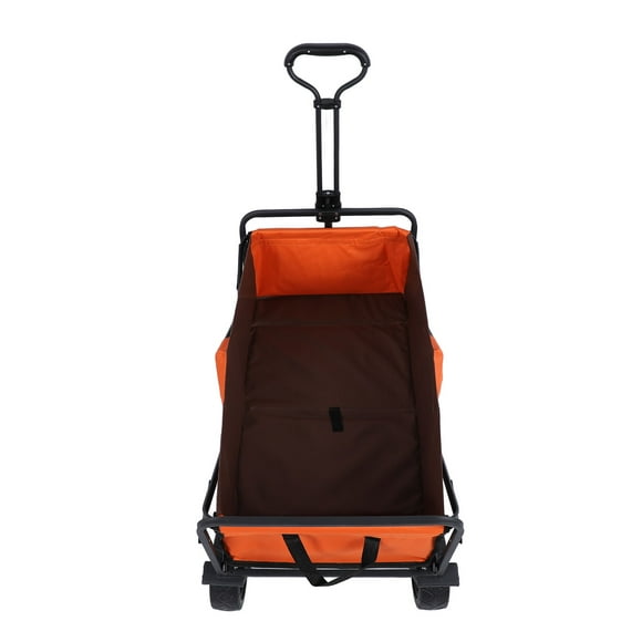 Wagon Cart, Foldable 100L Camping Cart for Shopping