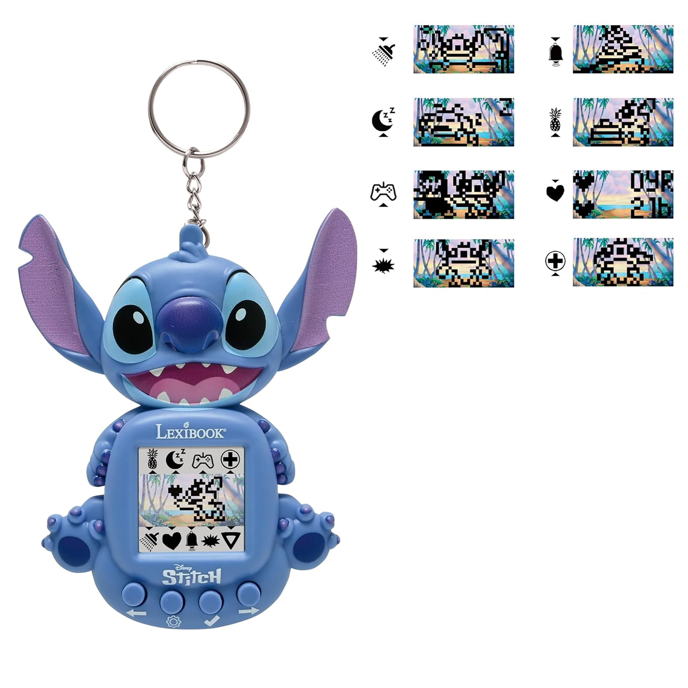 Disney Stitch My Best-E® Console with LCD Screen–Virtual Pet Game with 3 Interactive Mini-Games - Portable Digital Toy for Kids, Ages 5+