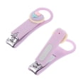 thumbnail image 5 of Unique Bargains 1 Pc Cartoon Pattern Nail Clippers Toenail Clippers 3.15"x0.98" Purple, 5 of 7