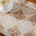 thumbnail image 3 of Warm Home Designs 36 Inch Round Embroidered White Tablecloth for Vintage Kitchen. VTC White 36 Round, 3 of 4