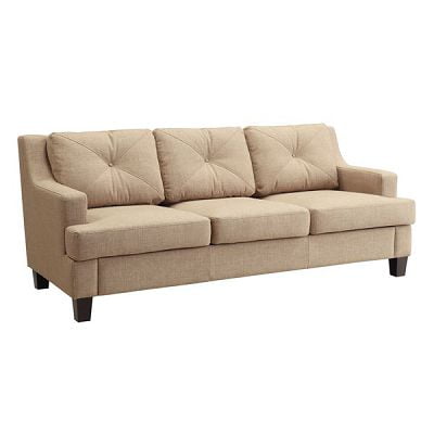 Chelsea Lane Sofa Light Brown Linen Chelsea Lane Sofa Light Brown Linen