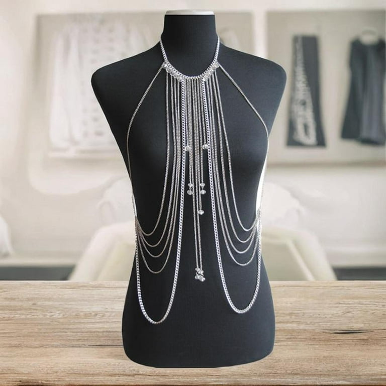 Body chain outfit best sale