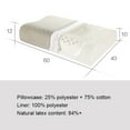 thumbnail image 6 of Orthopedic Pillow Massage Latex Pillow for Sleeping Neck Pain Relief Cervical Bed Pillow, 6 of 8