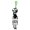 Black, variant on 3D Skeleton Keychain Articulated Joints Skeletons Pendant Key Chain with Buckle, Unique Halloween & Christmas Novelty Gift
