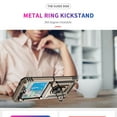 thumbnail image 4 of ChicShell Rugged Case for Samsung Galaxy Z Flip 6, Military Grade Protection Shockproof with Metal Rotatable Ring Stand Support Magnetic Car Mount Holder Fashion Case for Galaxy Z Flip 6, A-Gold, 4 of 7