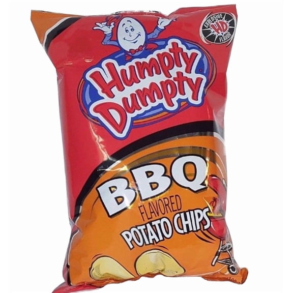 Humpty Dumpty BBQ Potato Chips, 6 ounce, 6 count