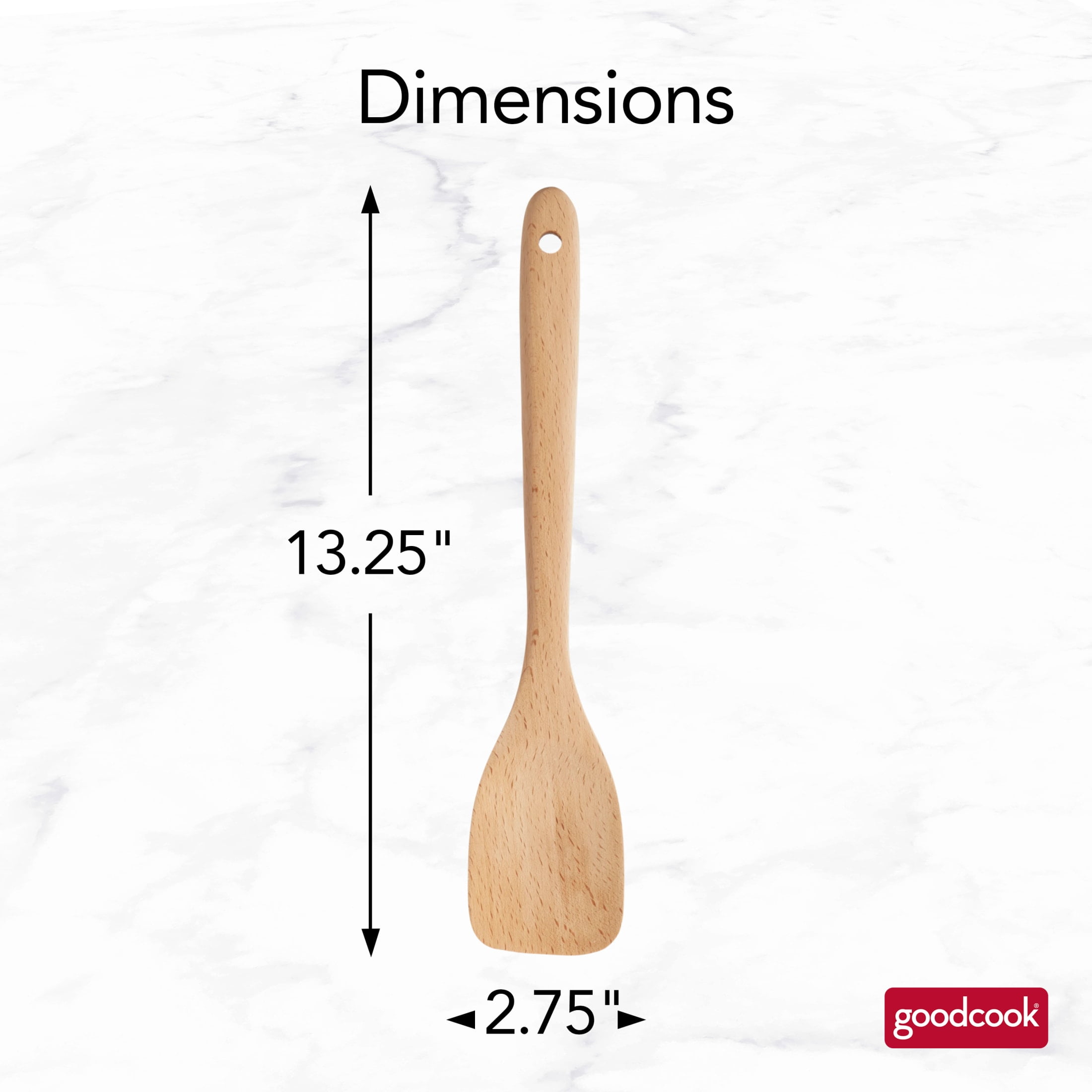 (4 pack) GoodCook Pro Turner, Wood