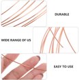 thumbnail image 4 of MasteelfCA 2pcs Copper Bare Wire 1.4mm Copper Wire Beading Wire for Craft Marking DIY Projects, 4 of 8