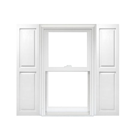 Homeside Raised Panel Vinyl Shutters (1 Pair)