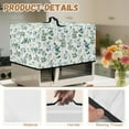 thumbnail image 7 of Whosucclay Eucalyptus Leaves Print Dust Cover for Microwave Oven, Multifunction Greaseproof Cover, Kitchen Accessories for Microwave Oven Wear Resistant 18.25" x 14.5" x 11"inches-S, 7 of 7