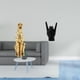 thumbnail image 2 of Escultura De Guepardo Artesanal Con Gesto Dorado, Adorno Central único Para Oficina, Hogar, Apartamento, Dormitorio, Restaurante., 2 of 8
