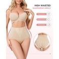 thumbnail image 3 of Bragas Shapewear FVACPJ con control de barriga para mujer, cintura alta, 3 of 6