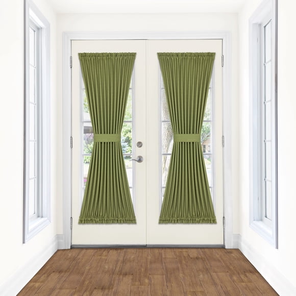Panel de Cortina ACHIM Darcy con Bolsillo para Varilla Verde 137x183 cm