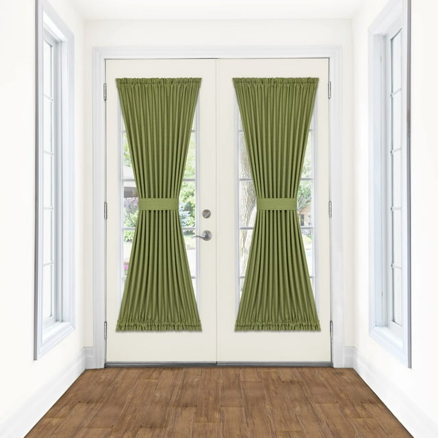 Panel de Cortina ACHIM Darcy con Bolsillo para Varilla Verde 137x183 cm