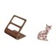 thumbnail image 5 of Organizador de control remoto de TV, estatua de gato, figura decorativa, escultura de animal, caja de almacenamiento de escritorio, organizador de esc, 5 of 8