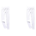 thumbnail image 3 of Mallas acanaladas sin costuras Minnieouse ropa deportiva para Fitness pantalones de realce Sexy Blanco S 2Conjunto, 3 of 6