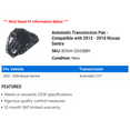 thumbnail image 2 of Automatic Transmission Pan - Compatible with 2013 - 2016 Nissan Sentra 2014 2015, 2 of 2