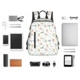thumbnail image 4 of Yiaed Cartoon House Print Lightweight Backpack Travel Backpacks Hiking Daypack for Women Men, 4 of 5