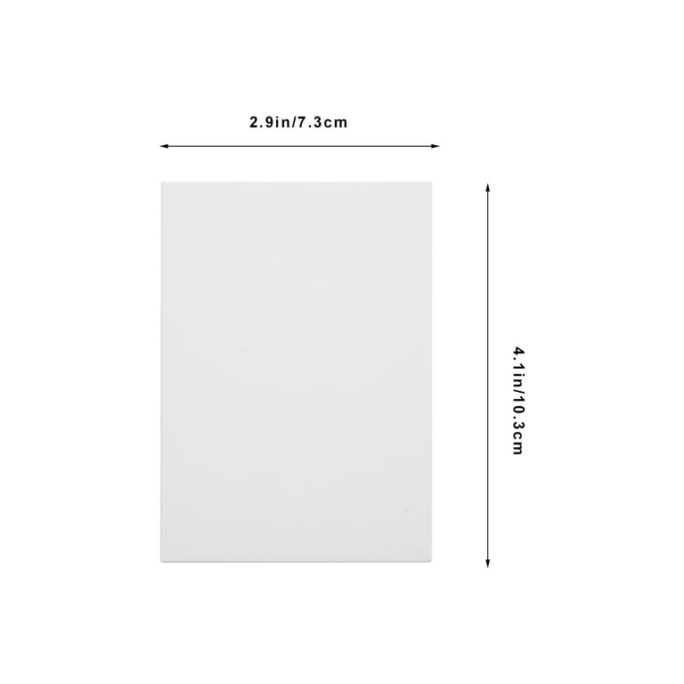 Pure White Card Stock - 8 ½ x 11 Construction 80lb Cover