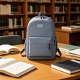 thumbnail image 6 of Large Capacity Travel Backpack, Lightweight Nylon Commuter Daypack with Multi-Compartment Storage for Work, College, and Weekend Trips, Men and Women, 6 of 6