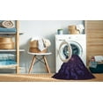 thumbnail image 2 of Ahgly Company Machine Washable Indoor Rectangle Transitional Deep Purple Area Rugs, 7' x 10', 2 of 7