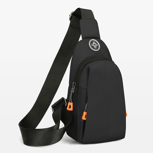 pstuiky Bolso bandolera unisex de moda sencilla con correa, bolso de hombro cruzado, bolso para teléfono móvil