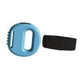 thumbnail image 3 of Masajeador corporal portátil Libera tus manos Silencioso USB Multifuncional Eléctrico Espalda Anillo doble azul, 3 of 8