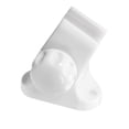 thumbnail image 4 of Soporte de ducha de mano ajustable de ABS blanco de 72x50x80mm, paquete de 3, 4 of 5