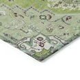 thumbnail image 4 of Addison Rugs Chantille Indoor/Outdoor Traditional Vintage Green Washable Rectangle Rug, 1'8" x 2'6", 4 of 6