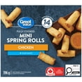 thumbnail image 1 of Great Value Fully Cooked Mini Chicken Spring Rolls with Plum Sauce, 396 g, 14 spring rolls, 1 of 6